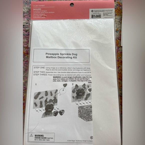 NEW - two Valentine school classroom mailboxes & decorating kits! - Picture 4 of 5